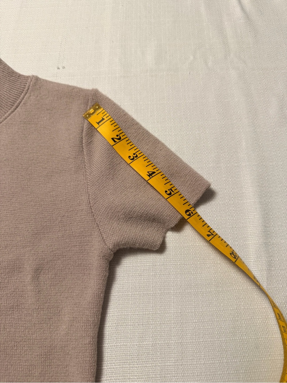 Zara Soft Knit Top in Light Taupe - Picture 4 of 6